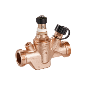 Therm Automatic Double Regulating Valve, Union Thread, 30 °C - 50 °C