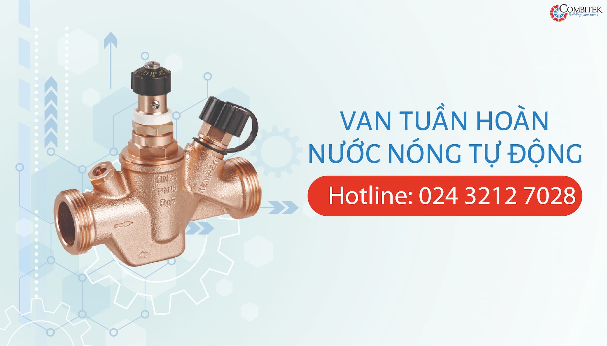 van tuần hoàn nước nóng tự động