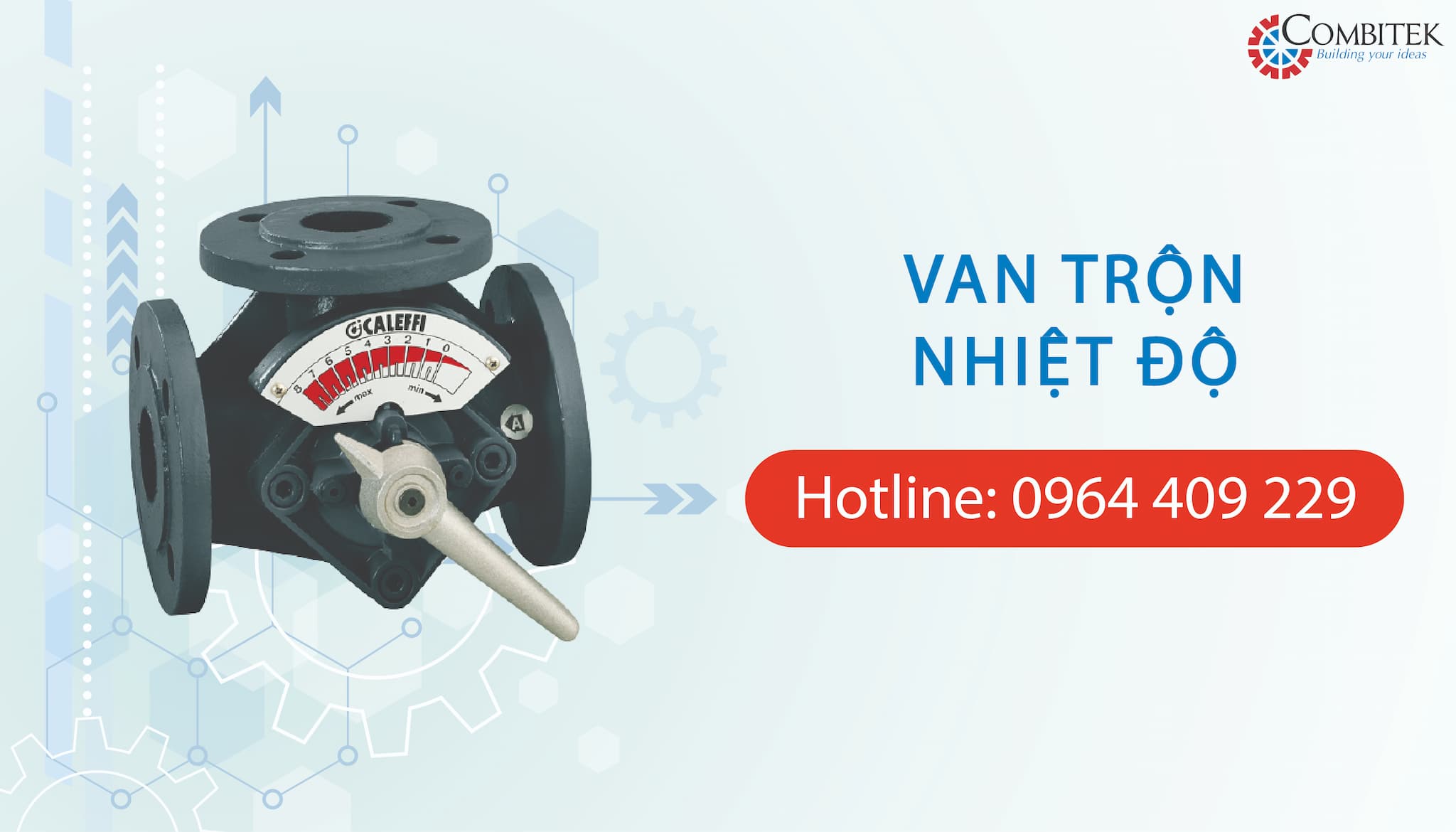 van trộn nhiệt độ