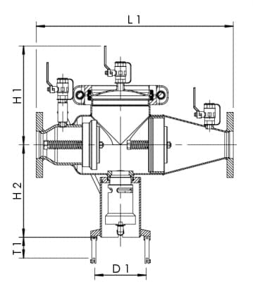 van chống chảy ngược